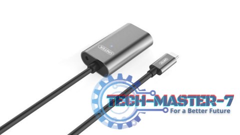 Przedłużacz aktywny USB Typ-C 3.1, 5m, M/F; U305A Przedłużacz aktywny USB Typ-C 3.1, 5m, M/F; U305A