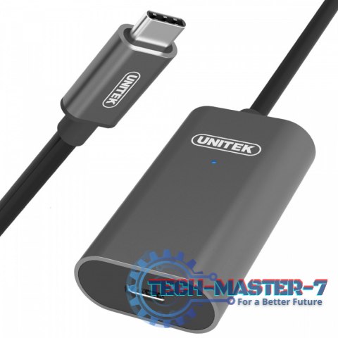 Przedłużacz aktywny USB Typ-C 3.1, 5m, M/F; U305A Przedłużacz aktywny USB Typ-C 3.1, 5m, M/F; U305A