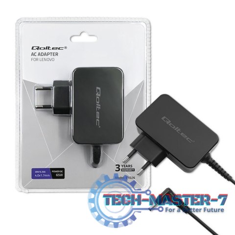 Zasilacz do Lenovo 65W | 20V | 3.25A | 4.0*1.7 Zasilacz do Lenovo 65W | 20V | 3.25A | 4.0*1.7