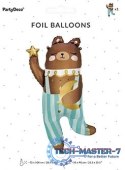 Balon foliowy Miś 55cm x 90cm