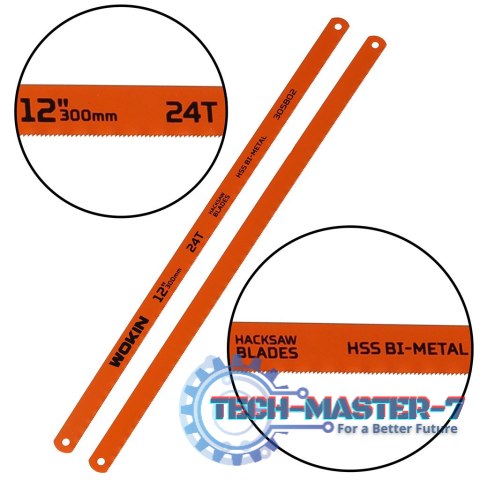 Brzeszczot bimetalowy do cięcia metalu drewna 300x12mm zestaw 2 sztuki WOKIN Brzeszczot bimetalowy do cięcia metalu drewna 300x12mm zestaw 2 sztuki WOKIN