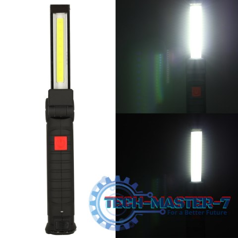Lampa warsztatowa latarka USB 5 trybów magnes hak akumulator 1200 mAh 200 lm KAFUWELL Lampa warsztatowa latarka USB 5 trybów magnes hak akumulator 1200 mAh 200 lm KAFUWELL