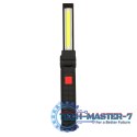 Lampa warsztatowa latarka USB 5 trybów magnes hak akumulator 1200 mAh 200 lm KAFUWELL