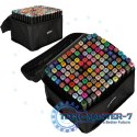 Markery dwustronne mazaki alkoholowe w etui 120 + podstawka