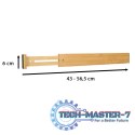 Organizer do szuflady bambusowy separator regulowany na sztućce narzedzia 56cm 1sztuka