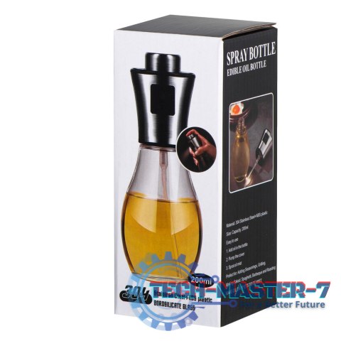 Spryskiwacz do oleju oliwy dozownik w sprayu 200ml Spryskiwacz do oleju oliwy dozownik w sprayu 200ml