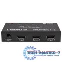 Aktywny rozdzielacz Splitter 2 x HDMI 4K x 2K | 3.4Gb/s