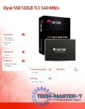 Dysk SSD 512GB TLC 540 MB/s