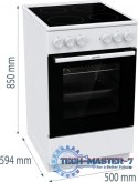 Kuchnia ceramiczna GEC5A41WG
