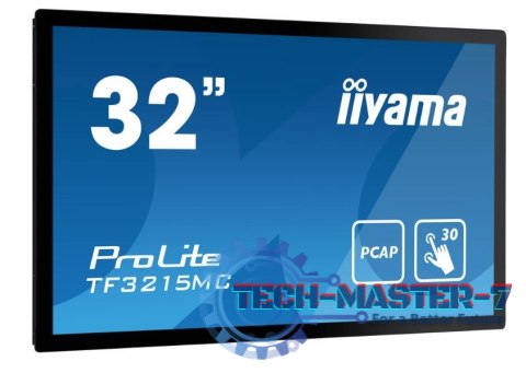 Monitor dotykowy 32 cale TF3215MC-B2 POJ.30PKT.VA.VGA.HDMI.DP.500cd/m2.3000:1/8ms.24/7.7H.IP65(front).PION/POZIOM.200x200mm(vesa Monitor dotykowy 32 cale TF3215MC-B2 POJ.30PKT.VA.VGA.HDMI.DP.500cd/m2.3000:1/8ms.24/7.7H.IP65(front).PION/POZIOM.200x200mm(vesa