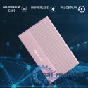 Obudowa | Kieszeń na dysk SSD HDD 2.5 cala | SATA | USB 3.0 | Super speed 5Gb/s | 2TB | Różowy