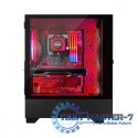Obudowa komputerowa Siroco ARGB Flow Midi USB 3.0x2+Type-C Czarna