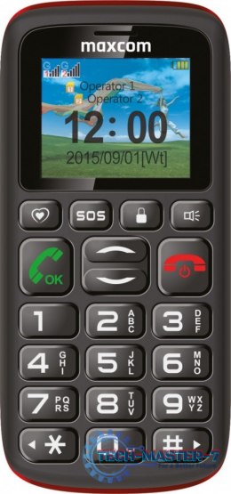 Telefon MM428L BB POLIPHONE/duże przyciski