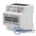 Trójfazowy elektroniczny licznik | miernik zużycia energii na szynę DIN | 400V | LCD | 4P