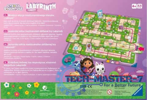 Gra Labirynt Junior Koci domek Gabi Gra Labirynt Junior Koci domek Gabi