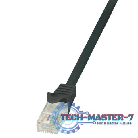 LOGILINK U/UTP Cat.6 3 m Czarny 3 Patchcord