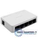 SWITCH przełącznik sieciowy 5 x port RJ45 | 100Mbps | Fast Ethernet| LAN