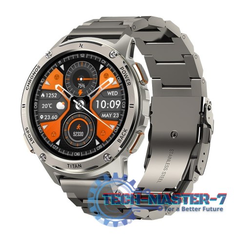 Smartwatch FW110 Titan Chronos Srebrny