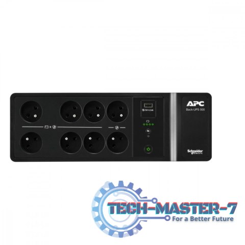 Zasilacz BE500G2-FR APC Back-UPS 500VA 8 French outlets Zasilacz BE500G2-FR APC Back-UPS 500VA 8 French outlets