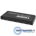 Aktywny rozdzielacz Splitter 4 x HDMI 4K x 2K | 6Gb/s | 60Hz