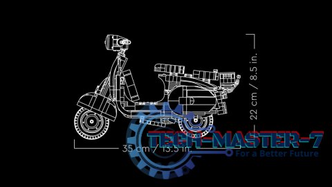Klocki Icons 10298 Vespa 125 Klocki Icons 10298 Vespa 125