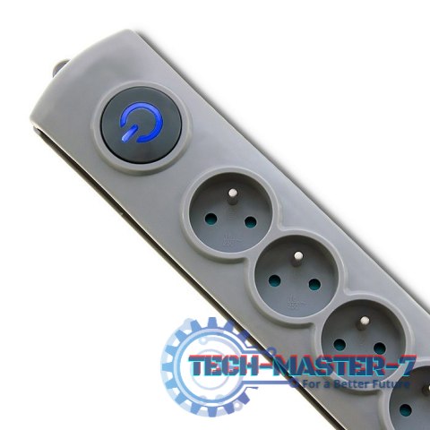 Listwa antyprzepięciowa | Quick Switch | 8 gniazd | 3m | szara Listwa antyprzepięciowa | Quick Switch | 8 gniazd | 3m | szara