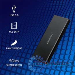 Obudowa | kieszeń do dysków SSD M.2 SATA | NGFF | USB 3.0
