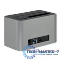 Stacja dokująca dysków HDD/SSD | 2.5"/3.5" SATA | USB 3.0