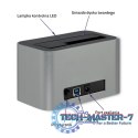 Stacja dokująca dysków HDD/SSD | 2.5"/3.5" SATA | USB 3.0