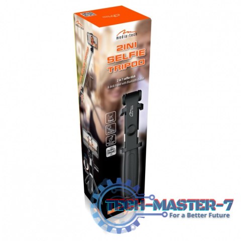 Uchwyt do selfie i statyw biurkowy 2in1 MT5542 pilot Bluetooth Uchwyt do selfie i statyw biurkowy 2in1 MT5542 pilot Bluetooth