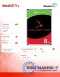 Dysk IronWolfPro 8TB 3.5" 256MB ST8000NT001