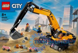 Klocki City 60420 Żółta koparka