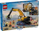 Klocki City 60420 Żółta koparka