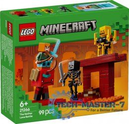 Klocki Minecraft 21266 Bitwa na moście Netheru