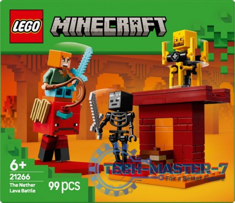 Klocki Minecraft 21266 Bitwa na moście Netheru Klocki Minecraft 21266 Bitwa na moście Netheru