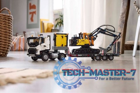 Klocki Technic 42175 Ciężarowka Volvo FMX i koparka EC230 Electric Klocki Technic 42175 Ciężarowka Volvo FMX i koparka EC230 Electric
