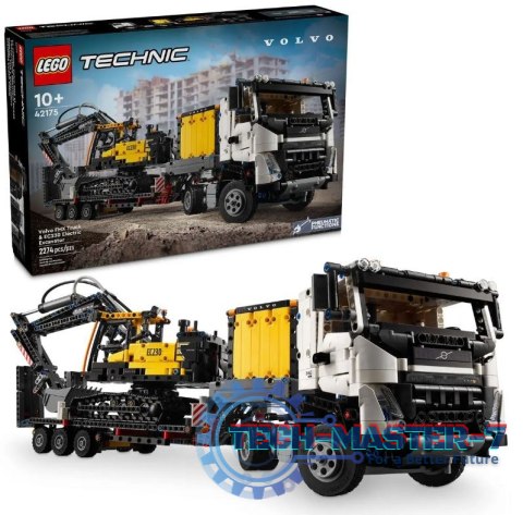 Klocki Technic 42175 Ciężarowka Volvo FMX i koparka EC230 Electric Klocki Technic 42175 Ciężarowka Volvo FMX i koparka EC230 Electric