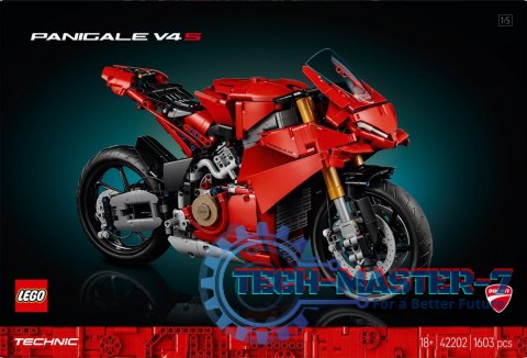 Klocki Technic 42202 Motocykl Ducati Panigale V4 S Klocki Technic 42202 Motocykl Ducati Panigale V4 S