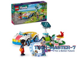 LEGO 42609 Friends - Samochód elektryczny i stacja ładująca