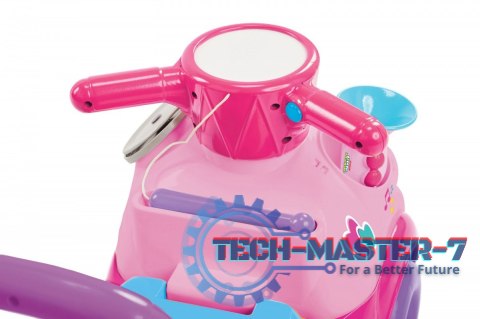 Jeździk Fisher Price Muzyczna Parada różowy Jeździk Fisher Price Muzyczna Parada różowy
