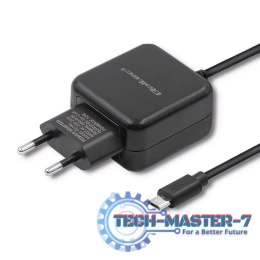 Ładowarka sieciowa 5V | 2.4A | 12W | Micro USB | Czarna