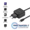 Ładowarka sieciowa 5V | 2.4A | 12W | Micro USB | Czarna
