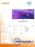 Monitor zakrzywiony 38 cali U3824DW 21:9/3840x1600/3Y PPG