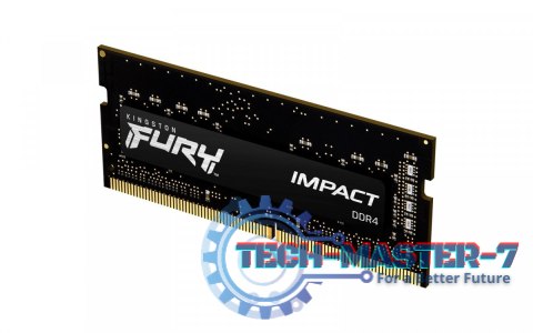 Pamięć DDR4 FURY Impact SODIMM 8GB(1*8GB)/3200 CL20 Pamięć DDR4 FURY Impact SODIMM 8GB(1*8GB)/3200 CL20