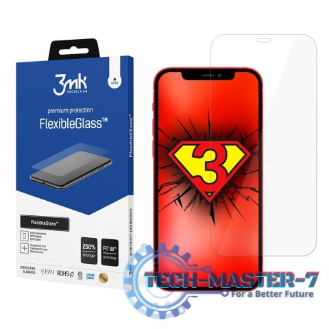 Szkło Hybrydowe FlexibleGlass iPhone 12/12 Pro 6,1 Szkło Hybrydowe FlexibleGlass iPhone 12/12 Pro 6,1