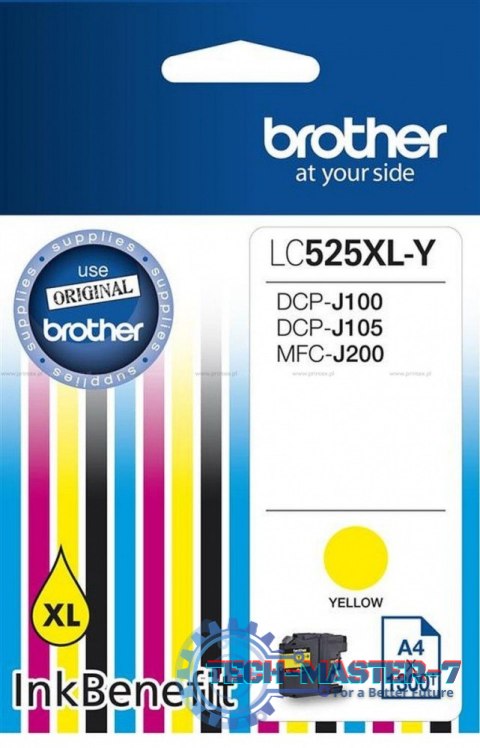Tusz LC525XLY YELL 1300 do DCP-J100 DCP-J105 Tusz LC525XLY YELL 1300 do DCP-J100 DCP-J105