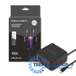Zasilacz sieciowy 65W | 5-20.3V | 2-3.25A | USB typ C | PD