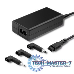 Zasilacz specjalizowany do HP | 65W | 3 wtyczki | + kabel zasilający