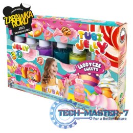 Zestaw Tubi Jelly 6 kolorów - Słodycze