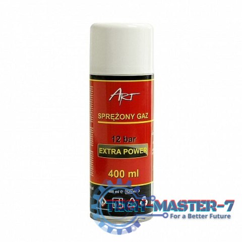 ART SPRĘŻONE POWIETRZE 400ml AS-19 EXTRA POWER 12 BAR ART SPRĘŻONE POWIETRZE 400ml AS-19 EXTRA POWER 12 BAR